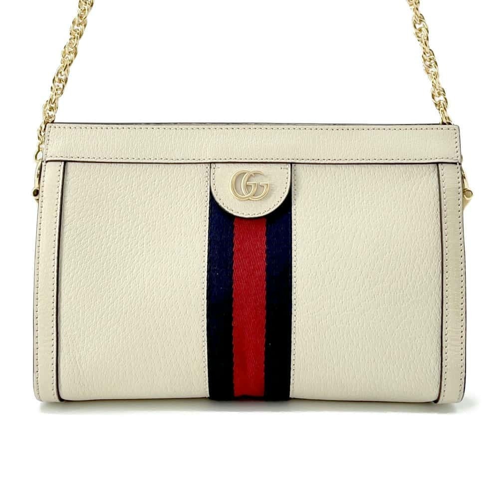 Gucci Chain Shoulder Bag GG Supreme Ophidia